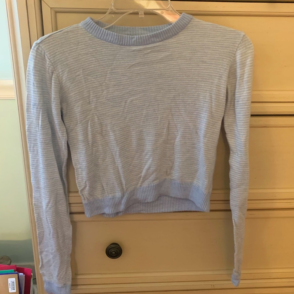 Baby blue sweater